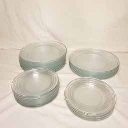 Vintage Libbey Duratuff Glass Plates