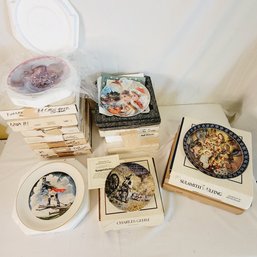 Collectible Plates Mixed Brands