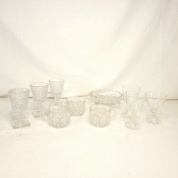 Cut Crystal And Other Vintage Glass