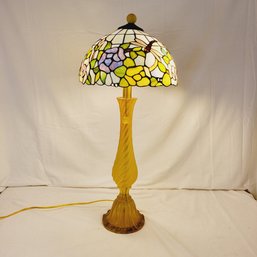 Tiffany Style Stain Glass Lamp