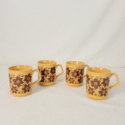 Set Of 4 Tams Mugs England