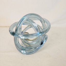 Glass Swirl Paperweight Art