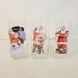 Coca-Cola Santa Collector Glasses