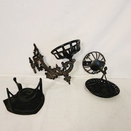 Cast Iron/metal Candle Holders