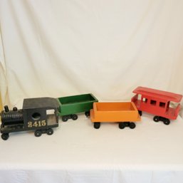 Vintage Wooden Train
