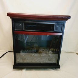 Infrared Heater With Realistic Flames