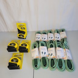 Extension Cords And Stanley Tape Measures