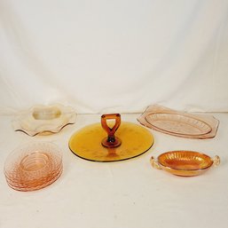 Vintage Glass Dishes Several Styles