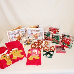 Gingerbread Aprons, Cookie Cutters And Books