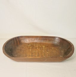 Vintage Hand Carved Wooden Bowl