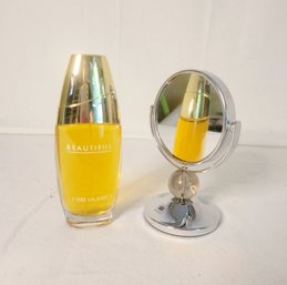 Estee Lauder Beautiful Perfume And Mini Mirror
