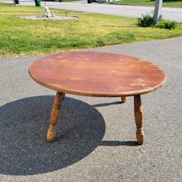 Children's Wooden Table 16' Tall And 34' Wide