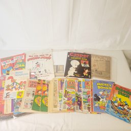 Vintage Comic Books, Children's Books And Coloring Books