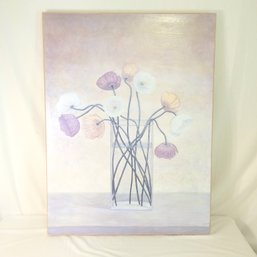 Flowers In Vase Canvas Print