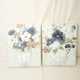 Complimentary Floral Accent Prints