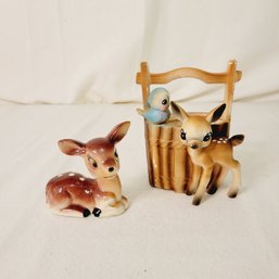 Vintage Enesco Porcelain Deer