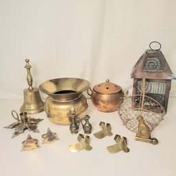 Brass And Copper Items Lot