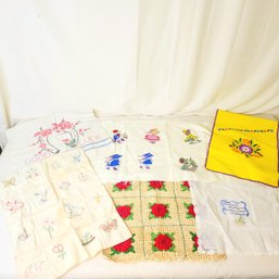 Vintage Needlepoint And Crochet