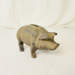 Antique Cast Iron Piggy Bank