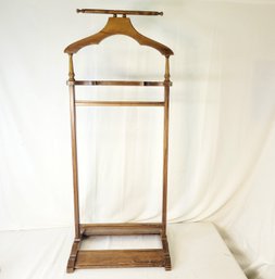 Wooden Butler Hanger Stand