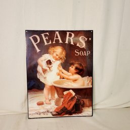 Pears Soap Tin Sign