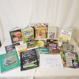 Gardening Book Lot #1