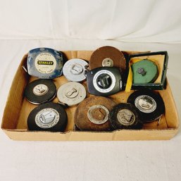 Collection Of Vintage Measuring Tapes
