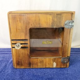 Vintage Sterilizer Wooden Cabinet Medical Dental/ Apothecary