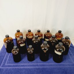 Amber Screw Top Laboratory Bottles