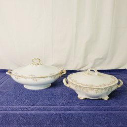 Limoges China Serving Dishes With Lids
