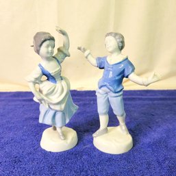 Gerold Porzellan Figurines  Bavaria Girl And Boy