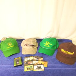 John Deere Caps And Cards With Other Caps