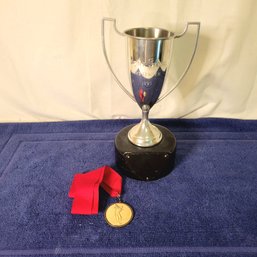 1995 Rider Spoon Golf Trophy & Medal