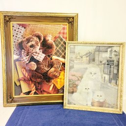 Framed Puzzles -Teddy Bear Puzzle Has No Glass