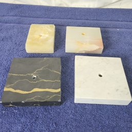 Pieces Of Solid Marble From Old Trophies