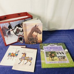 Horse Bag, Devotional, Book And Notepads
