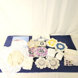 Doilies And Lace Lot Some Vintage
