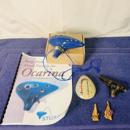 Ocarina And Other Plus 2 Musical Pins