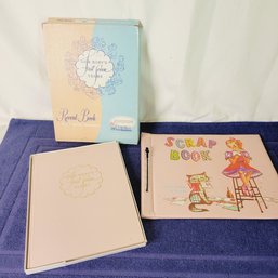 Vintage Baby Book Un-used And Vintage Scrapbook Cover
