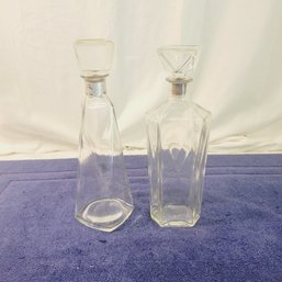 Glass Bottles Cork And Glass Tops