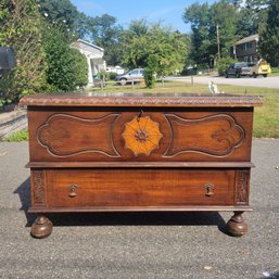 Gorgeous 97 Year Old Cedar Chest With Drawer