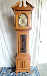 Vintage Ethan Allen Grandfather Clock Made In Germany