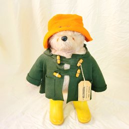 Gabriel Paddington Bear With Green Duffle Coat, Yellow Hat & Boots