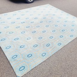 Blue Wool Rug