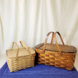 Vintage Lidded Baskets