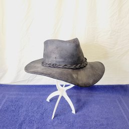 Minnetonka Leather Outback Hat