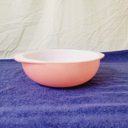 Vintage Pink Speckled Pyrex Bowl