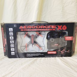 Aerodrone X6 Wireless Indoor/outdoor Quadcoper New!