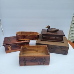 Vintage Wooden Boxes