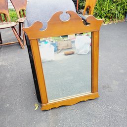 Vintage Wooden Mirror